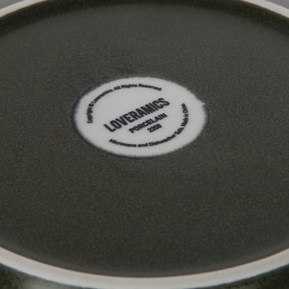 Loveramics Studio Тарелка 26 см матовый тёмно-зелёный, фото , изображение 4