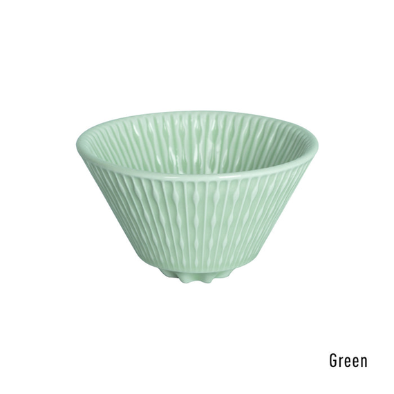 Loveramics Flatbed Coffee Dripper Воронка 01 зеленая, фото 