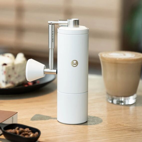 Timemore Chestnut C5 Pro Кофемолка ручная белая, фото , изображение 5