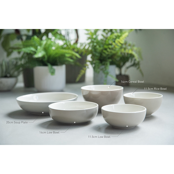 Loveramics Er-go! Тарелка 11.5 см серо-коричневая, фото , изображение 2