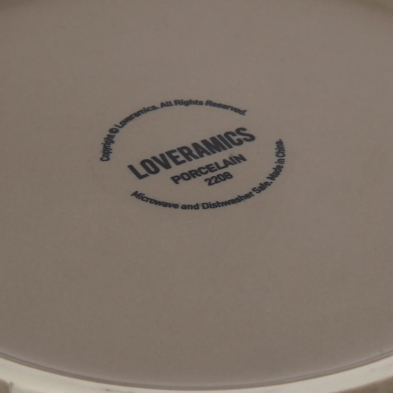 Loveramics Er-go! Тарелка 18 см серо-коричневая, фото , изображение 4