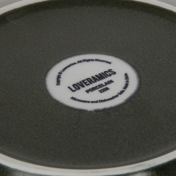 Loveramics Studio Тарелка 23 см матовый темно-зеленая, фото , изображение 4