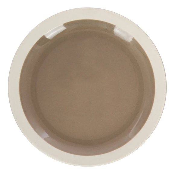 Loveramics Er-go! Тарелка 18 см серо-коричневая, фото , изображение 3