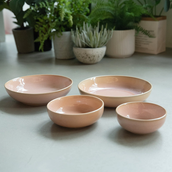 Loveramics Er-go! Тарелка 22 см 1000 мл розовая, фото , изображение 2