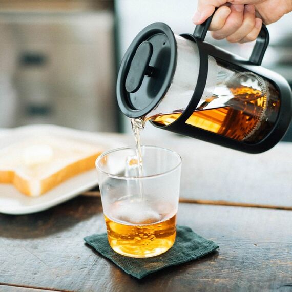 Hario Cafe Press U Френч-пресс 600 мл черный, фото , изображение 6