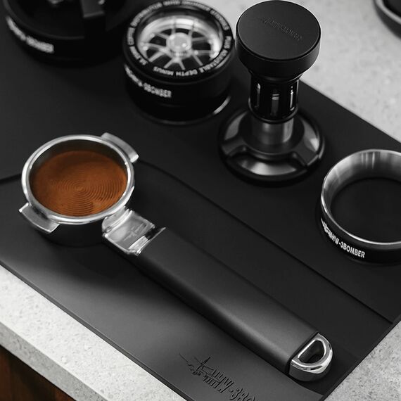 MHW-3BOMBER Yu Коврик для темпинга 36*22.5 см силикон черный, фото , изображение 5