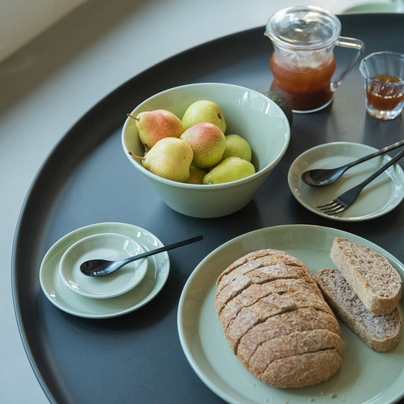 Loveramics Stone Тарелка 20 см сервировочная зеленая в стиле Баухаус, фото , изображение 2