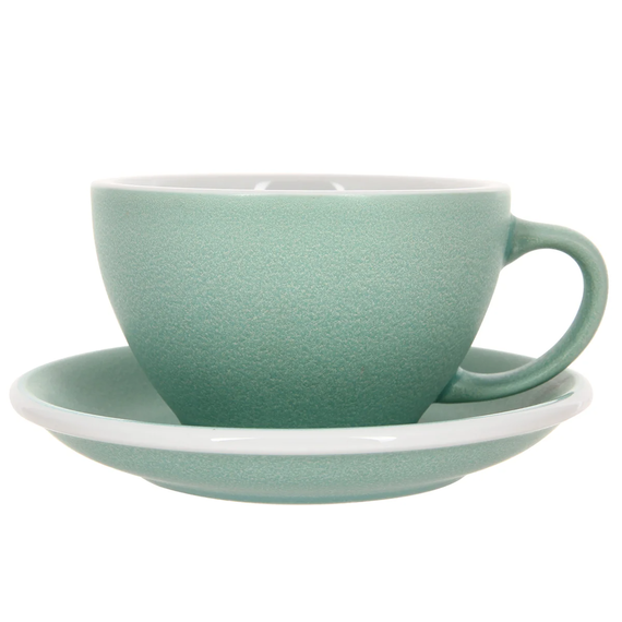 Loveramics Egg Кофейная пара 300 мл изумрудная, фото 