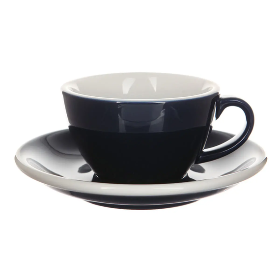 Loveramics egg Кофейная пара 150 мл синяя джинсовая, фото 