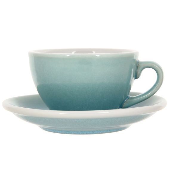 Loveramics Egg Кофейная пара 250 мл голубой лёд, фото 