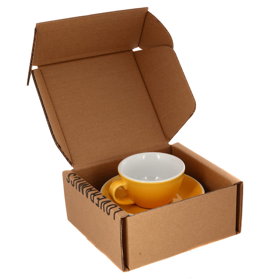 Loveramics egg Кофейная пара 150 мл желтая, фото , изображение 4