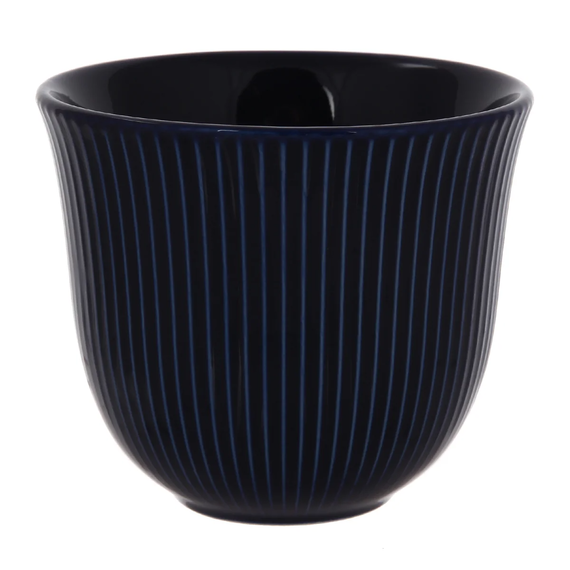 Loveramics Embossed Tasting Cup Чашка 150 мл черная, фото 