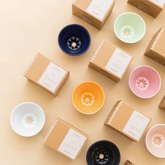 Loveramics Flatbed Coffee Dripper Воронка 01 белая, фото , изображение 5