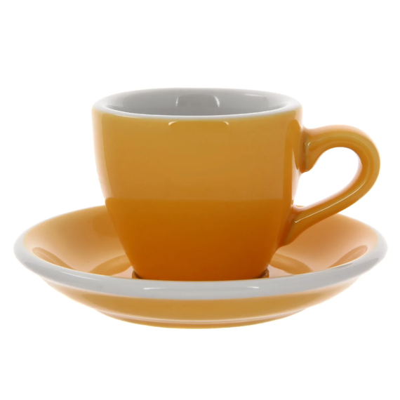 Loveramics Egg Кофейная пара 80 мл желтая, фото 