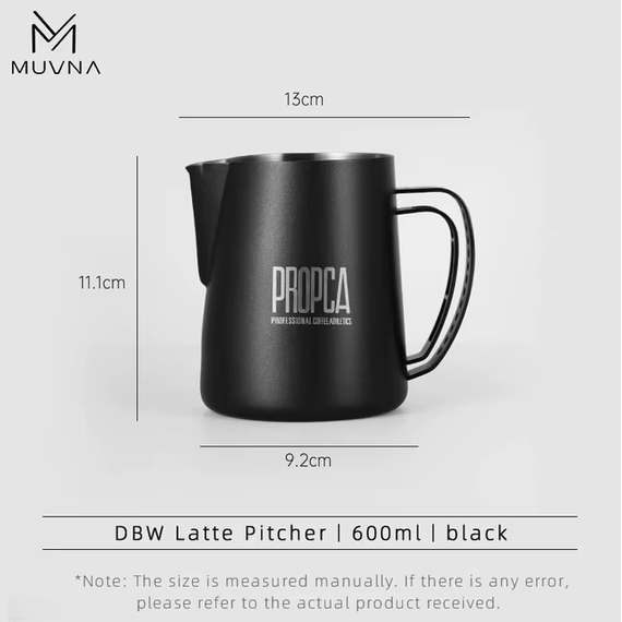 Muvna DBW Propca Lion 600 мл Питчер черный размеры