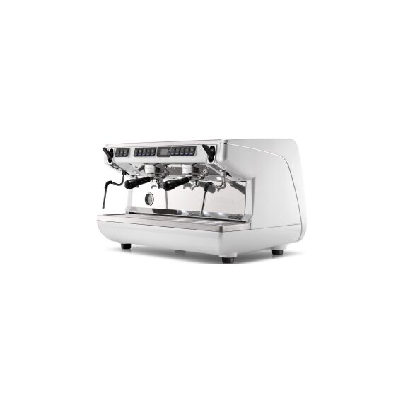 Nuova Simonelli Appia Life 2GR Timer 220V Кофемашина рожковая автоматическая с двумя высокими группами белая, фото 