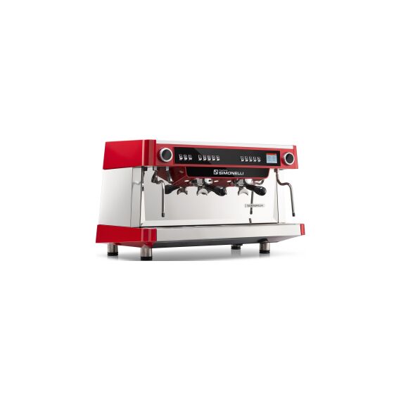 Nuova Simonelli Nuova Aurelia VOL XT 2Gr 220 В Кофемашина рожковая красная, фото 