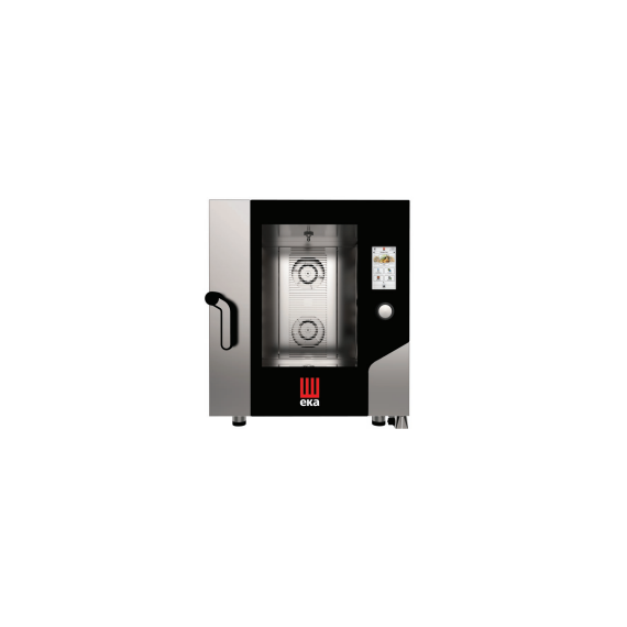 Tecnoeka MKF 711 V TS Пароконвектомат электрический 7 уровней GN 1/1 бойлерный Touch Screen, фото 