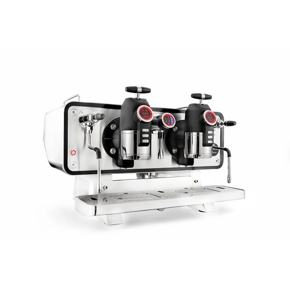 Sanremo Opera 2 высокие группы внешняя помпа Кофемашина автоматическая стально-белая, фото 