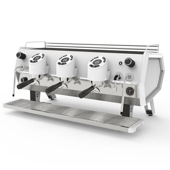 Sanremo D8 3 высокие группы Total White Кофемашина автоматическая белая, фото 
