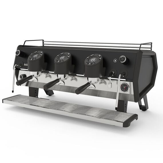Sanremo D8 3 высокие группы Total Black Кофемашина автоматическая черная, фото 