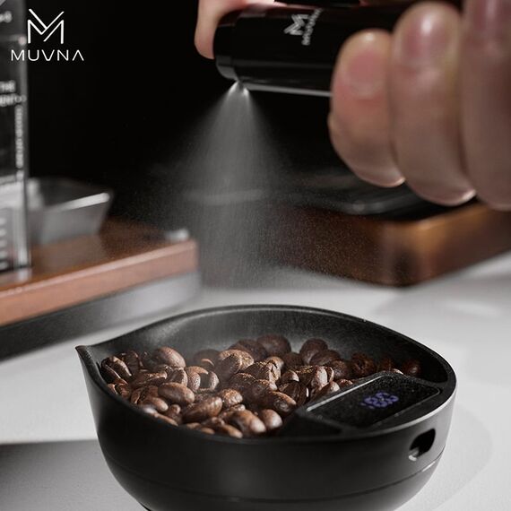 Muvna Bean Plate 1000 г Весы черные