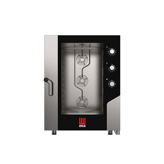 Tecnoeka MKF 1064 S пароконвектомат электрический 10 уровней 600x400 Smart, фото 