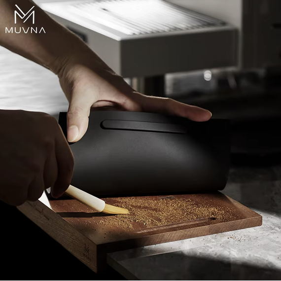 Коврик для темпинга Muvna Solid Wood  угловой, черный