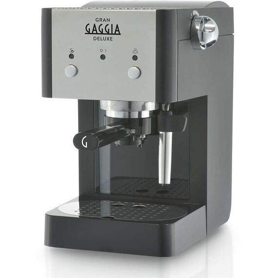 Кофеварка Gaggia Gran Gaggia DeLuxe, черная