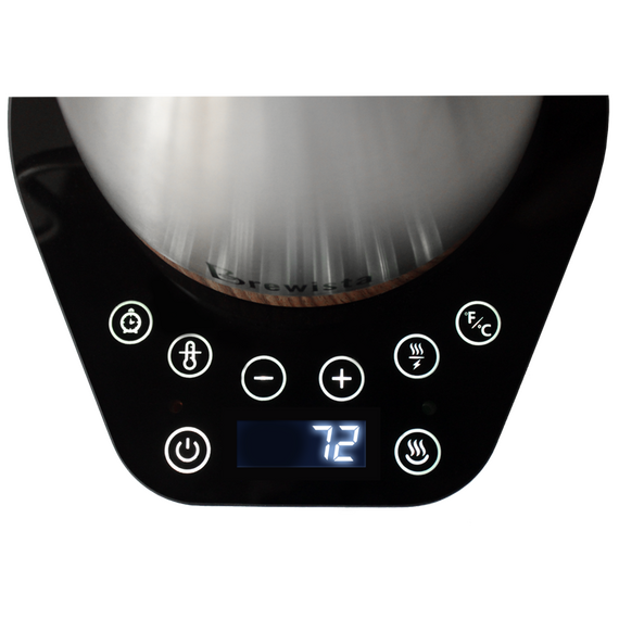 Brewista Artisan Электрочайник с контролем температуры 0.6 л стальной, фото , изображение 4