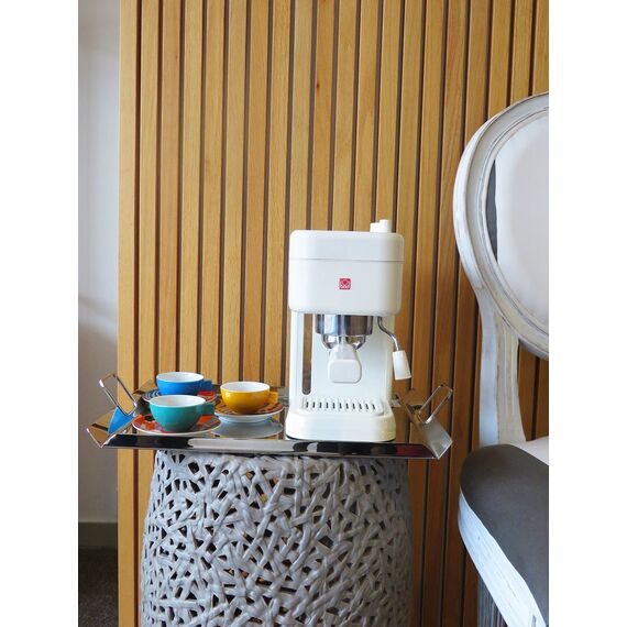 Кофеварка эспрессо Briel ES14 Белая, фото , изображение 2