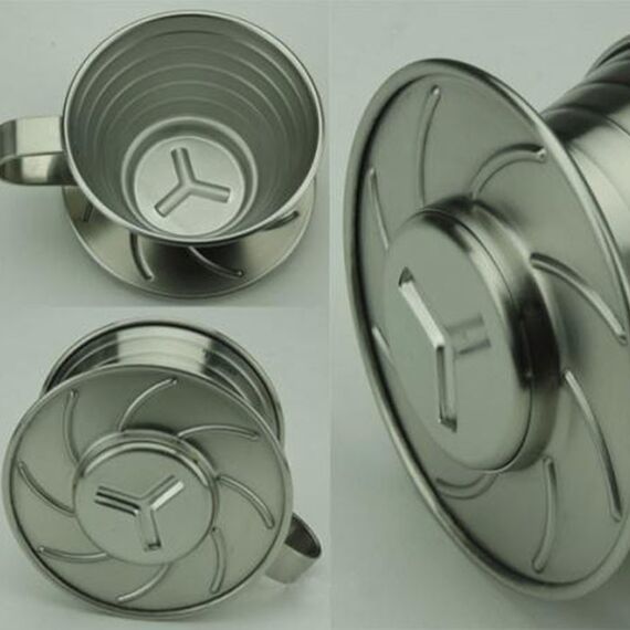 Tiamo HG5050 Металлический пуровер K02, фото , изображение 2