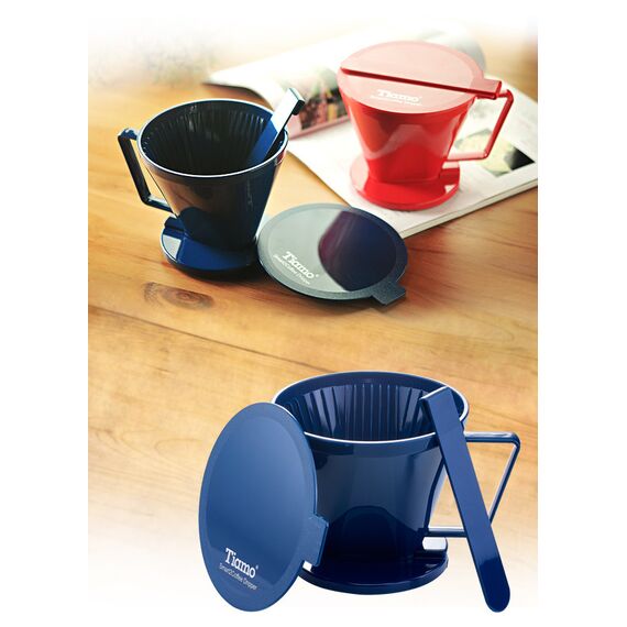 Tiamo HG5569B Smart2Coffee Иммерсионный пуровер синий, фото , изображение 7