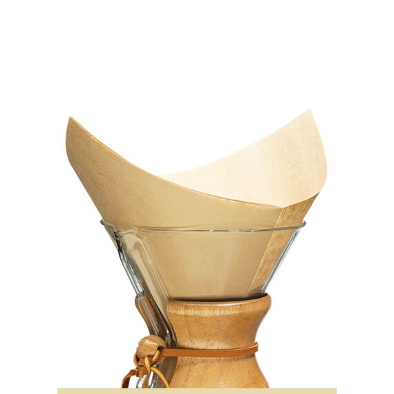 Chemex FSU-100 Фильтры натуральные квадратные 100 шт, фото 