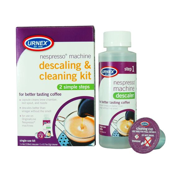 Urnex Descaling & Cleaning Kit Набор для очистки кофемашин Nespresso, фото 