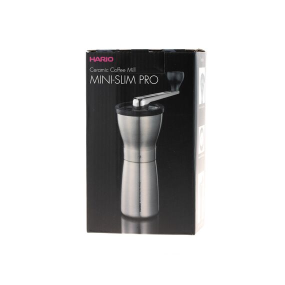 Hario MMSP-1-HSV Mini Slim Pro серебряная Кофемолка ручная, фото , изображение 6