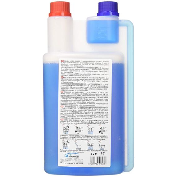 PULY MILK Plus Liquid Средство для очистки молочных систем 1000 мл, фото , изображение 2