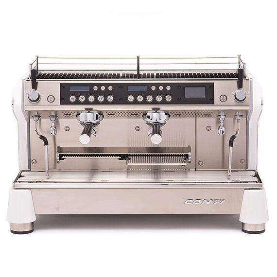 Conti Monte Carlo 2 группная Профессиональная эспрессо-машина белая, фото , изображение 2