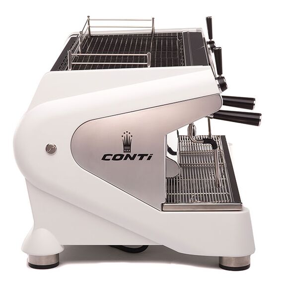 Conti Monte Carlo 2 группная Профессиональная эспрессо-машина белая, фото , изображение 3