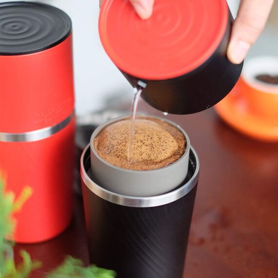 Кофеварка Cafflano Klassic черная, фото , изображение 7