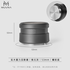 Темпер Muvna Solid Wood Gravity Tamper D53, антрацит, резьба, фото 